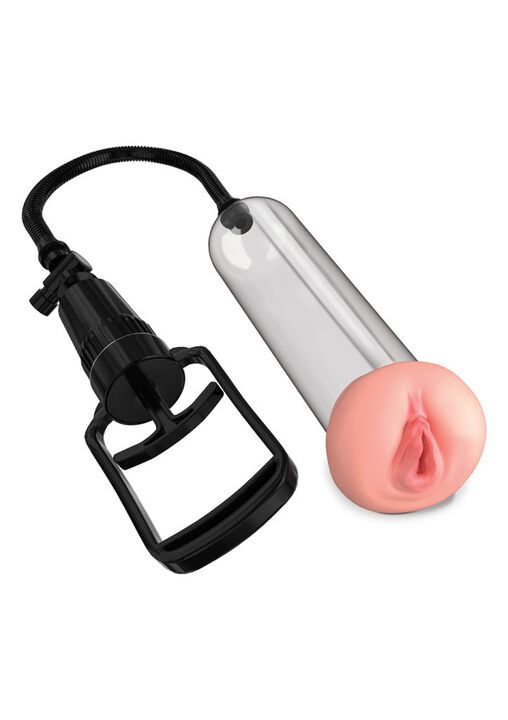 Pompa -up con un ugello di una vagina femminile